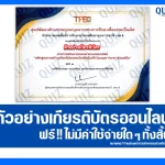 เกียรติบัตรออนไลน์ฟรี ทำข้อสอบวัดระดับความรู้ เรื่อง การสร้างเกียรติบัตรออนไลน์ด้วย Add on Certify'em 2026