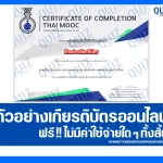 เกียรติบัตรออนไลน์ฟรี ทำข้อสอบวัดระดับความรู้ เรื่อง ความรู้เกี่ยวกับกระบวนการยุติธรรมทางอาญาในการดำเนินคดีความผิดเกี่ยวกับทรัพย์ 2026